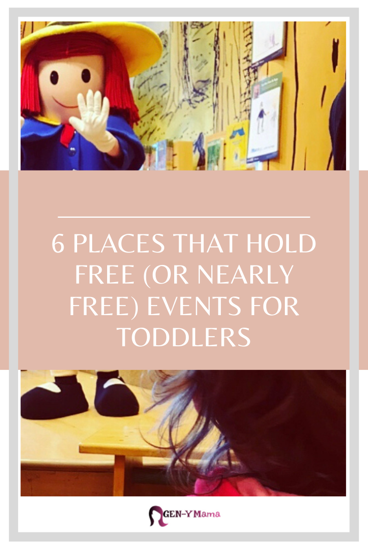 6 Places that Hold Free or Nearly Free Events for Toddlers