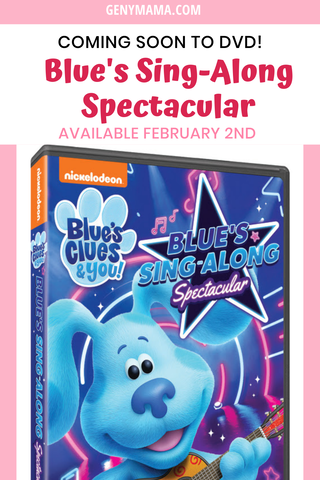 Blue's Clues and You Blue's Sing Along Spectacular Coming Soon to DVD