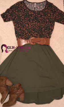 Lularoe Review Classic T and Carly Dress