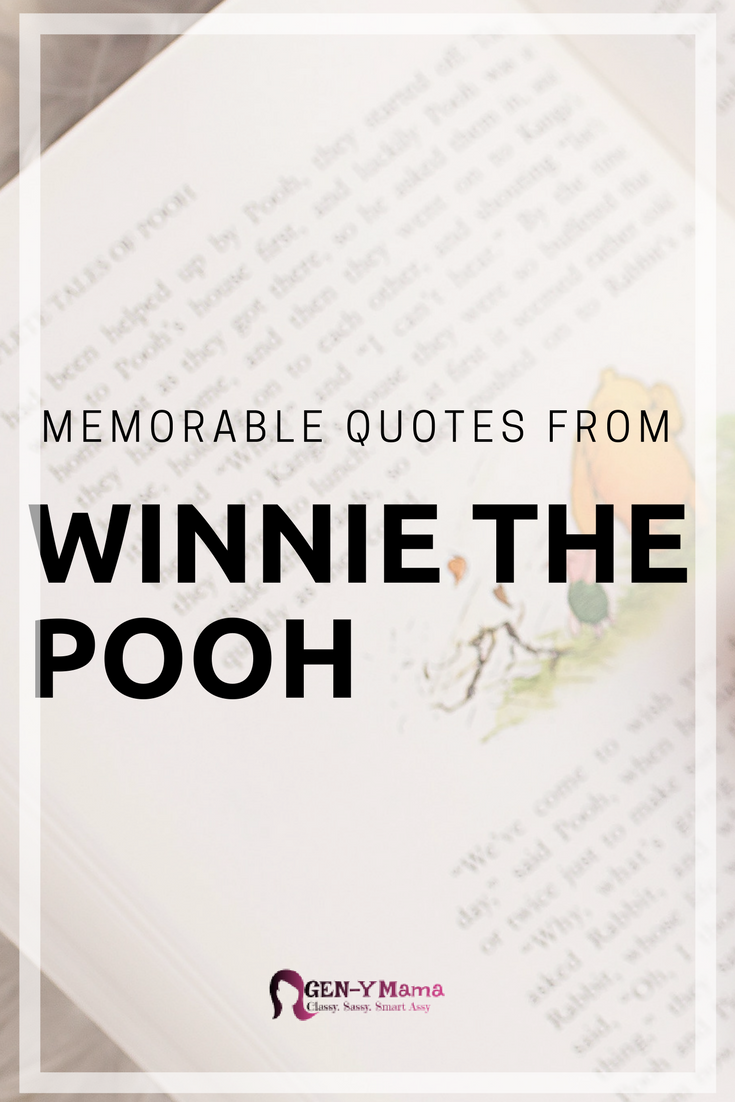 Memorable Quotes from Winnie the Pooh