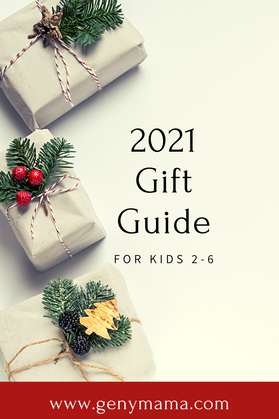 Gift Guide 2021 | Gifts For Kids Ages 2 to 6 from genymama.com