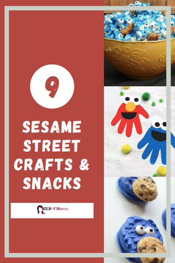 Sesame Street Crafts and Snacks