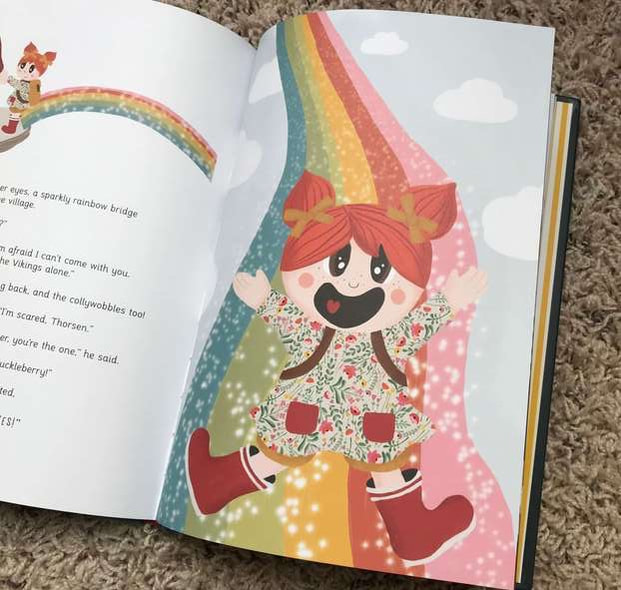 The Adventures of Lily Huckleberry Features Whimsical Illustrations to go along with the Fun and Engaging Story
