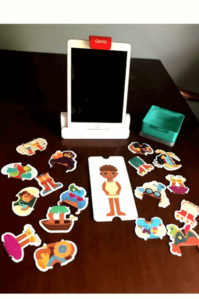 Osmo Review Featuring Costume Party and Stories Games for ages 3-5