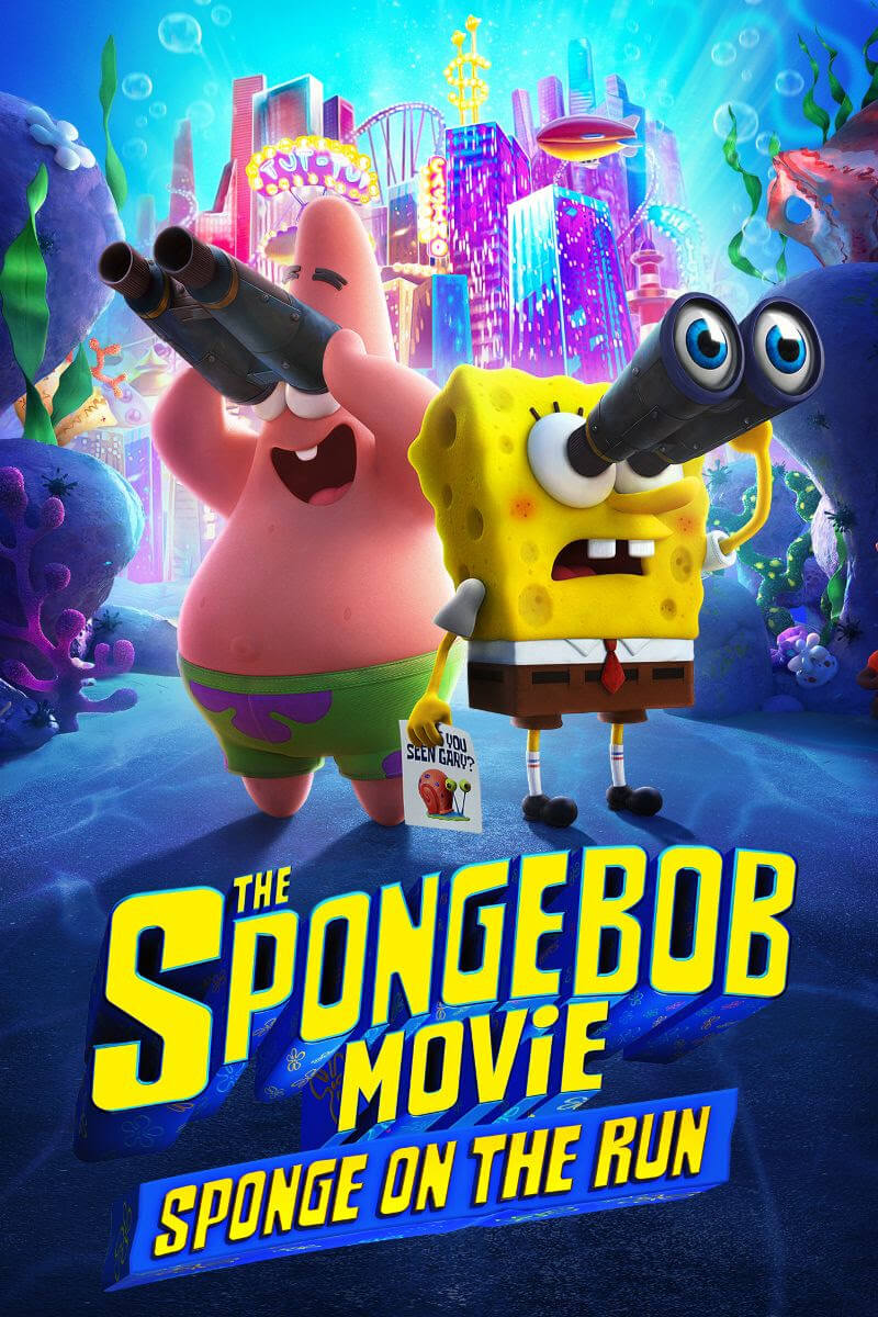 The Spongebob Movie Sponge on the Run Now Streaming on Paramount+