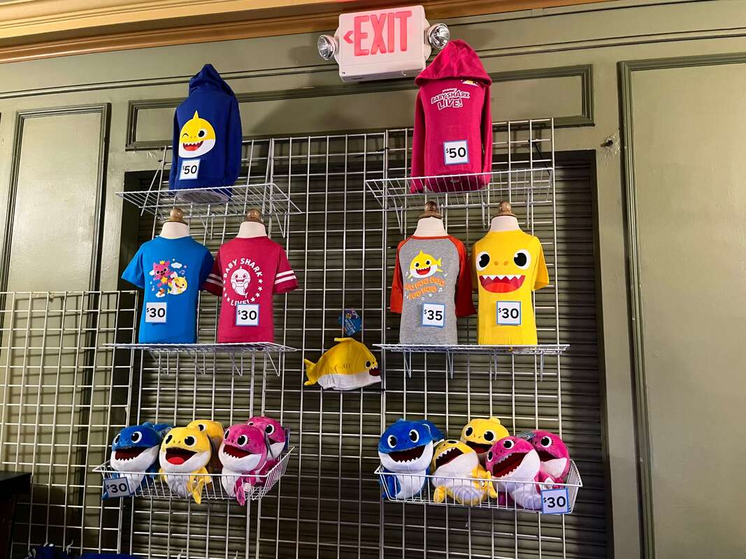 Baby Shark Live! Review | Plenty of Merchandise Options at the Show