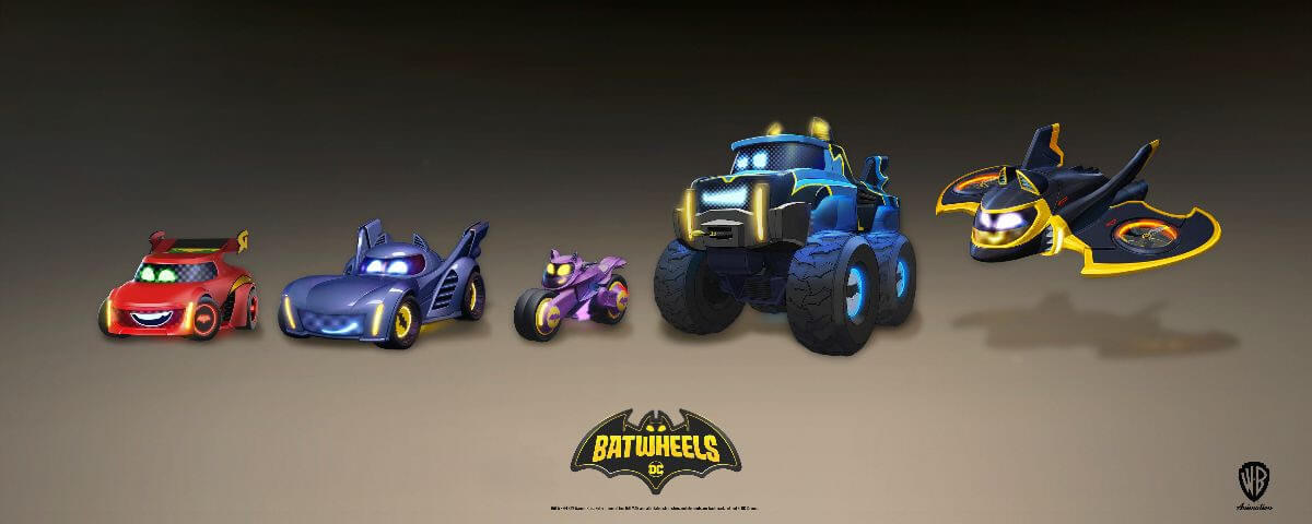 DC's Batwheels will follow the crime fighting vehicles as they defend Gotham City alongside Batman and other DC Super Heroes