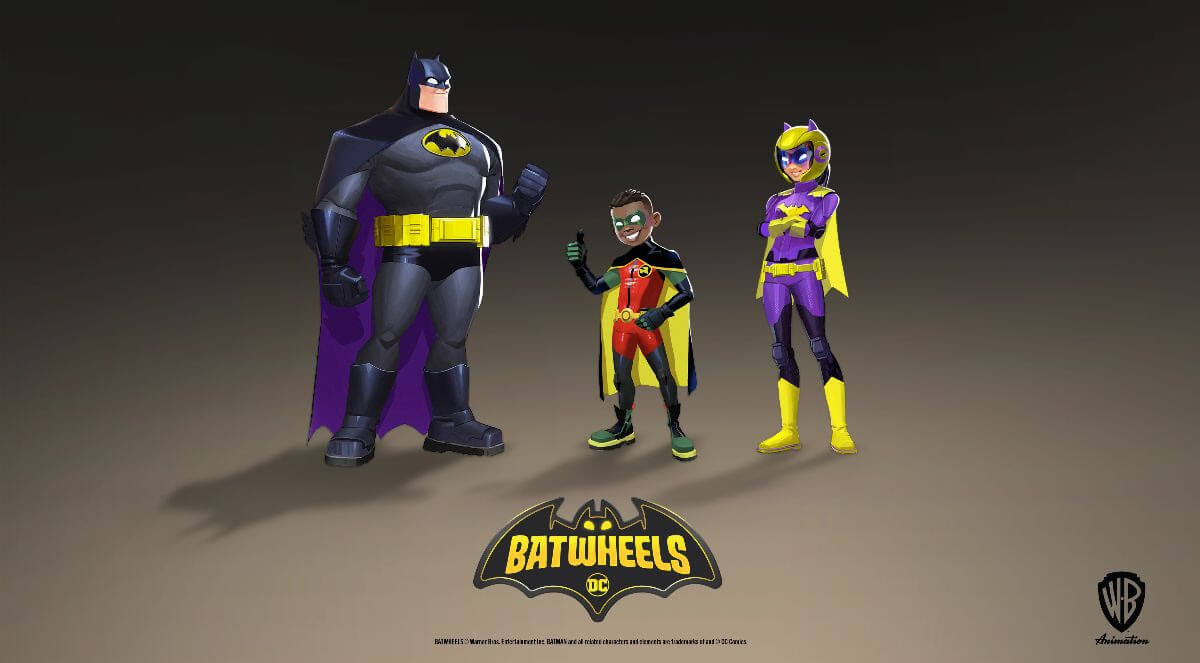 DC's Batwheels on Cartoonito will see the first black Robin and Asian-American Bath Girl