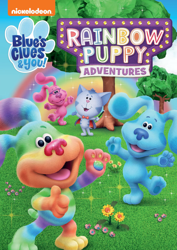 Blue's Clues & You! Rainbow Puppy Adventures DVD & Rainbow Activities