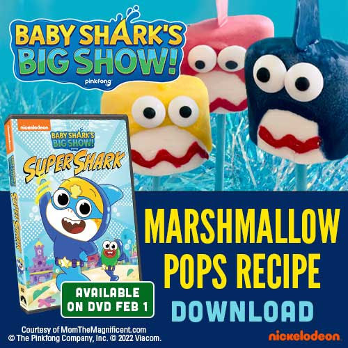 Baby Shark's Big Show Super Shark DVD | Marshmallow Pops