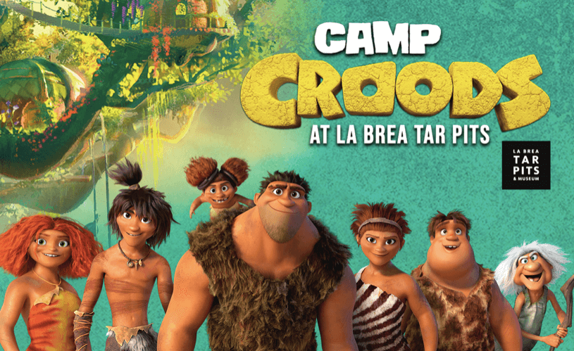 Camp Croods two day event La Brea Tar Pits