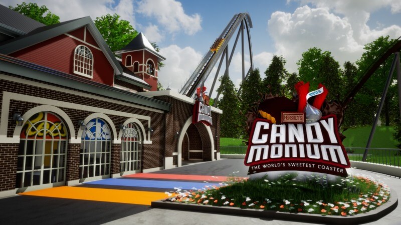 Hersheypark's new rollercoaster Candymonium will be up and running for July 2020 park opening