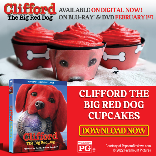 Clifford the Big Red Dog Movie Night | Red Velvet Cupcakes