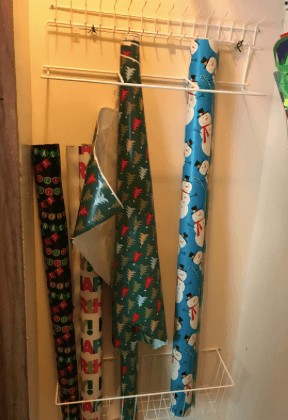 DIY Closet Wrapping Station_Wrapping Paper