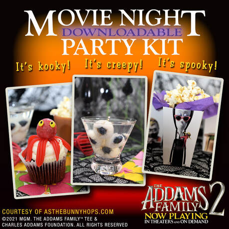 Throw an Addams Family 2 movie night with themed treats and drinks | The Addams Family 2 is out on Blu-ray and DVD now!