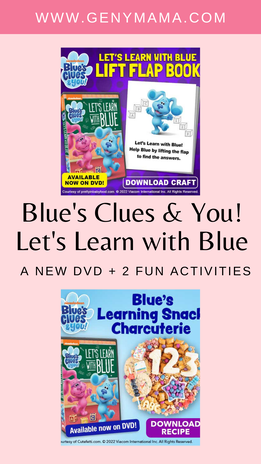 Blue's Clues & You! Let's Learn with Blue | New DVD and Activities