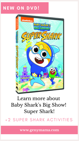 Baby Shark's Big Show! Super Shark! New DVD from Nickelodeon is Available Now!