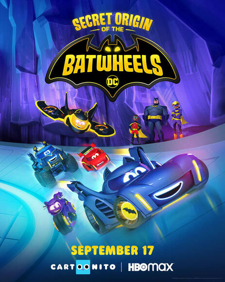 Secret Origin of the Batwheels | Watch it on HBO Max on Batman Day, Sept. 17th!