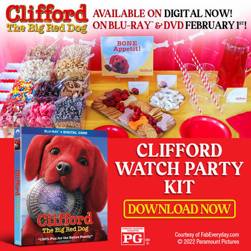 Clifford the Big Red Dog Movie Night | Watch Party Kit