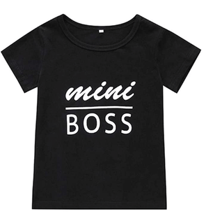 Funny Toddler Shirts_Mini Boss