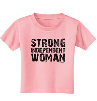 Funny Toddler Shirts_Independent Woman