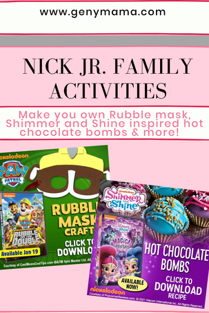 Nick Jr. Family Activities | PAW Patrol, Shimmer and Shine, Blaze and the Monster Machines