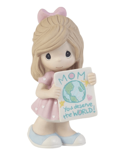 Precious Moments Mother's Day Gift Guide_Deserve The World- Girl