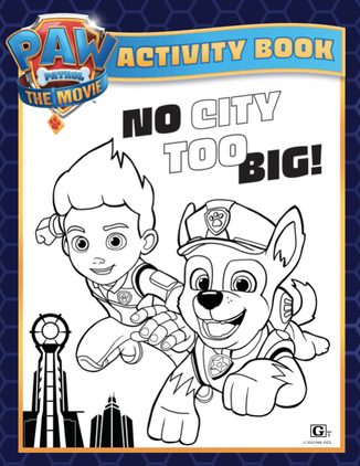 PAW Patrol The Movie Download and Print a Free Activity Book