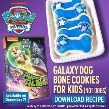 PAW Patrol: Pups Save the Alien | Galaxy Dog Bone Cookies