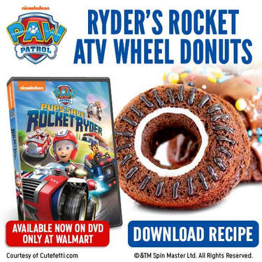 PAW Patrol Pups Save Rocket Ryder Inspired Donut ATV Wheels