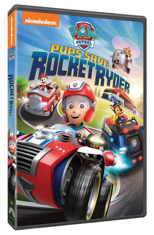 PAW Patrol Pups Save Rocket Ryder Now Available on DVD Only at Walmart!