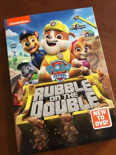 New DVD PAW Patrol: Rubble on the Double available 1/19/21