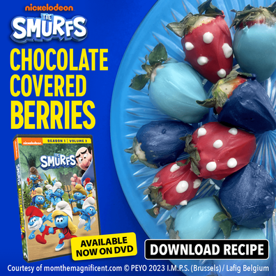 The Smurfs Season 1 Vol 3 | Smurf-Inspired Chocolate Covered Berries