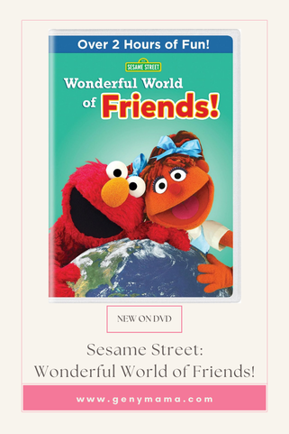Sesame Street: Wonderful World of Friends New DVD Out Now!