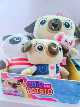 Coming Soon! Chip and Potato plush line | Hot Toys for 2022