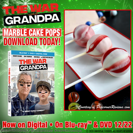 The War with Grandpa Inspired Cake Pops