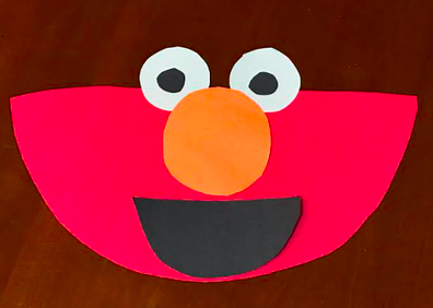 Easy Elmo Craft for Toddlers