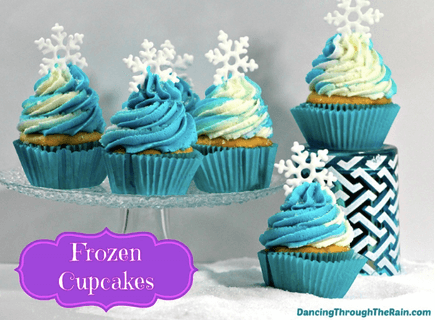 Frozen 2 Movie Night, Cupcakes
