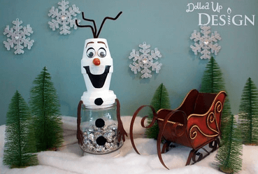Frozen 2 Movie Night, Olaf Treat Jar