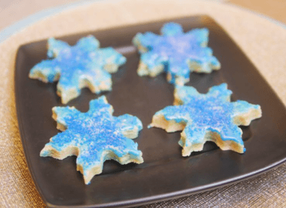 Frozen 2 Movie Night, Snowflake Cookies