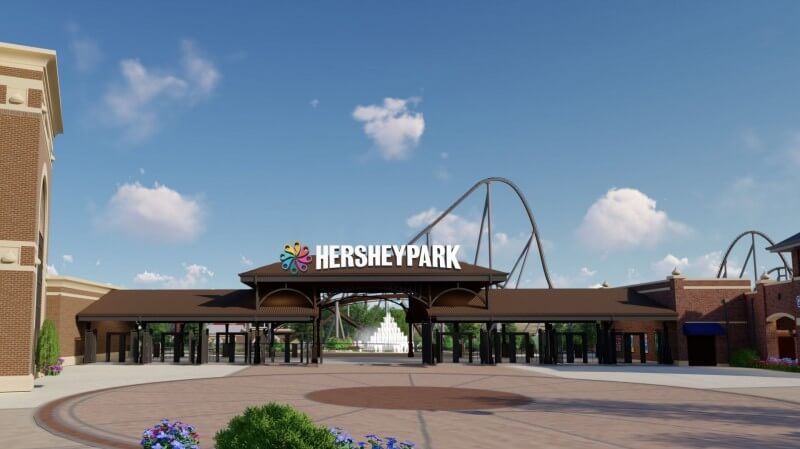 Hersheypark has a new entrance as part of 150 million dollar expansion