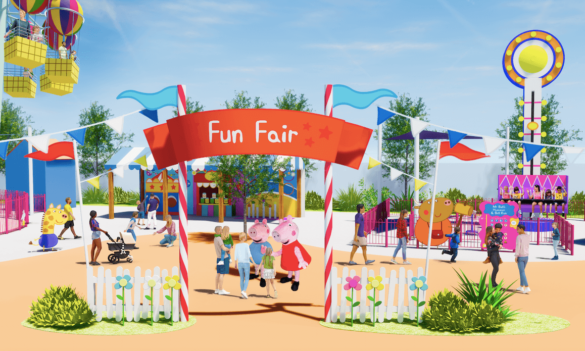 Peppa Pig Theme Park in Flordia to feature a Muddy Puddles Splash Pad + More!