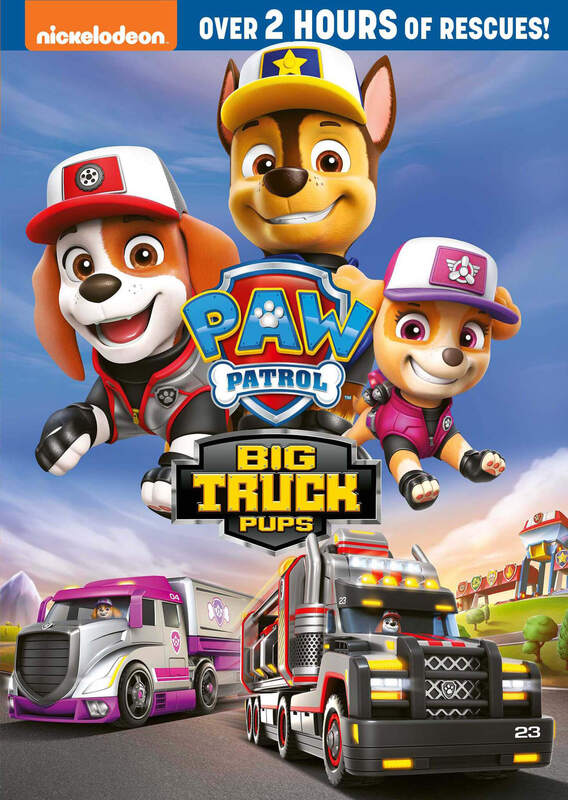 PAW Patrol Big Truck Pups DVD