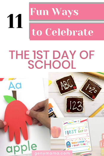 Fun Ways to Celebrate the First Day of School