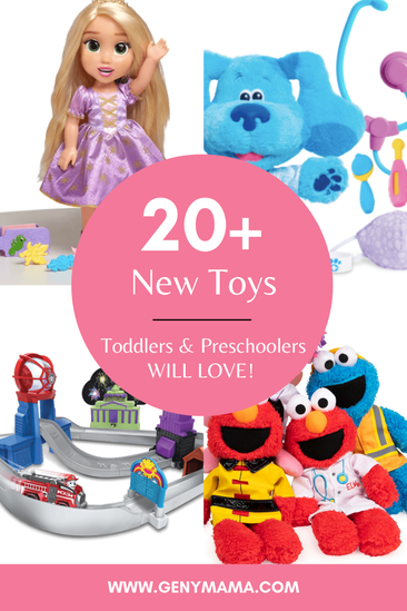 20+ Toys Toddlers & Preschoolers Will Love | New Toy Lines Featuring Blue's Clues, Mickey Mouse, PAW Patrol pups & more!