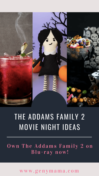 The Addams Family Movie Night Ideas | Own The Addams Family 2 on Blu-ray and DVD now!