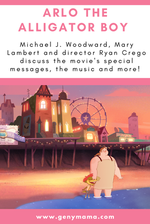 Arlo The Alligator Boy Interview with Michael J Woodward, Mary Lambert and director, Ryan Crego