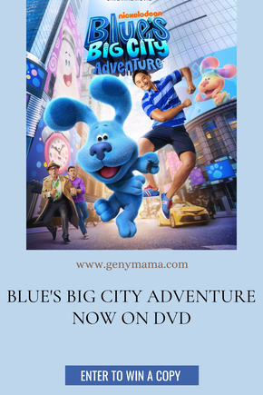 Blue's Big City Adventure | Enter to win a copy of the new DVD