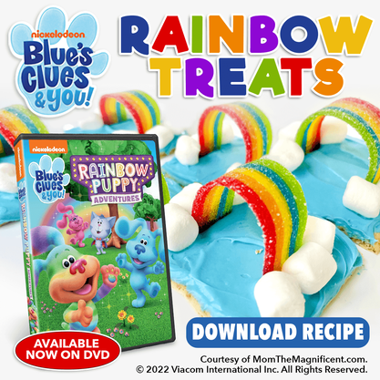 Blue's Clues & You! Rainbow Puppy Adventures DVD | Make Your Own Rainbow Treats
