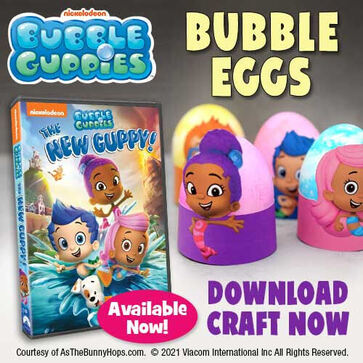 Bubble Guppies Easter egg Wrappers